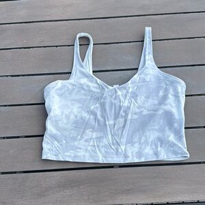 Lululemon Align Tank Size 12 Incognito Camo Alpine White Multi
